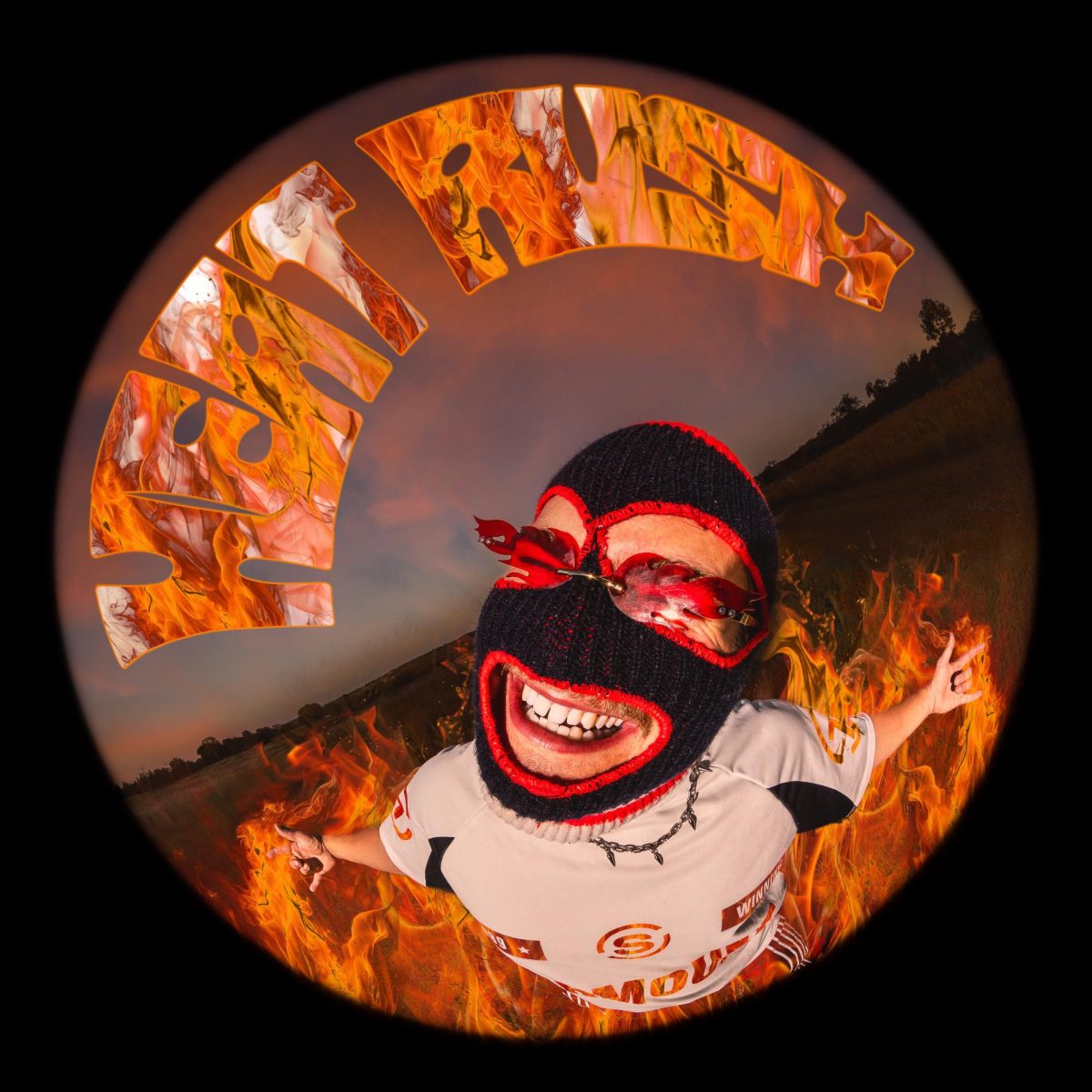Album cover art for heatRush 
Photo by @eterna.jean
